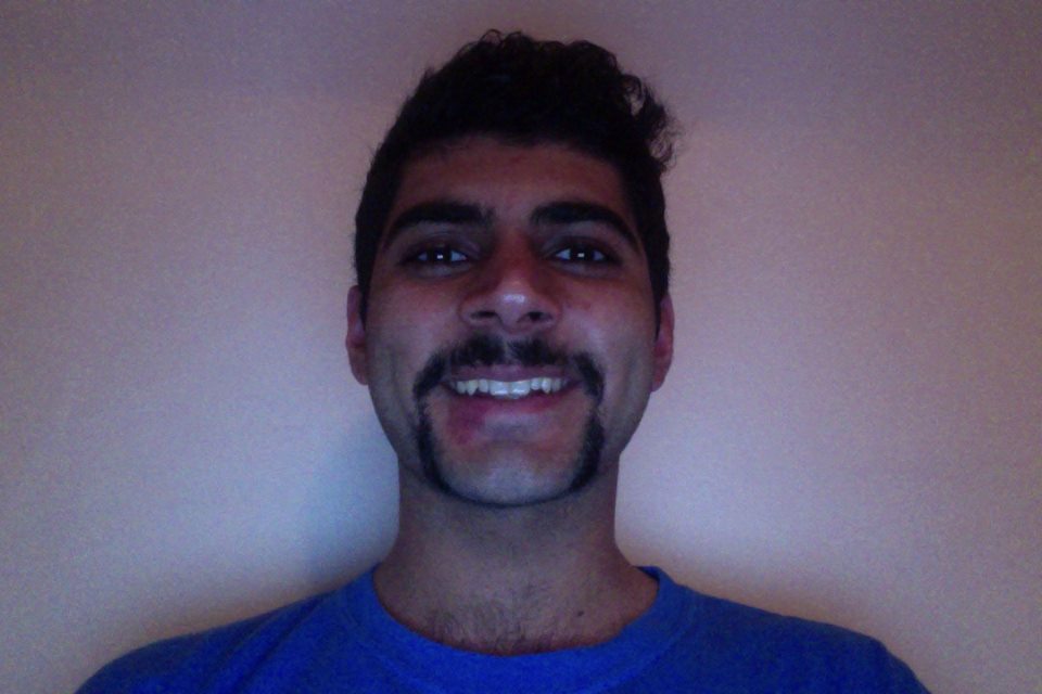 Jasson Sidhu takes his handlebars by the reigns and takes Movember to its fullest extent.