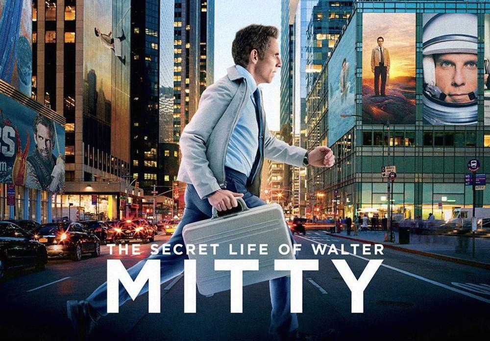 The official movie poster of The Secret Life of Walter Mitty.