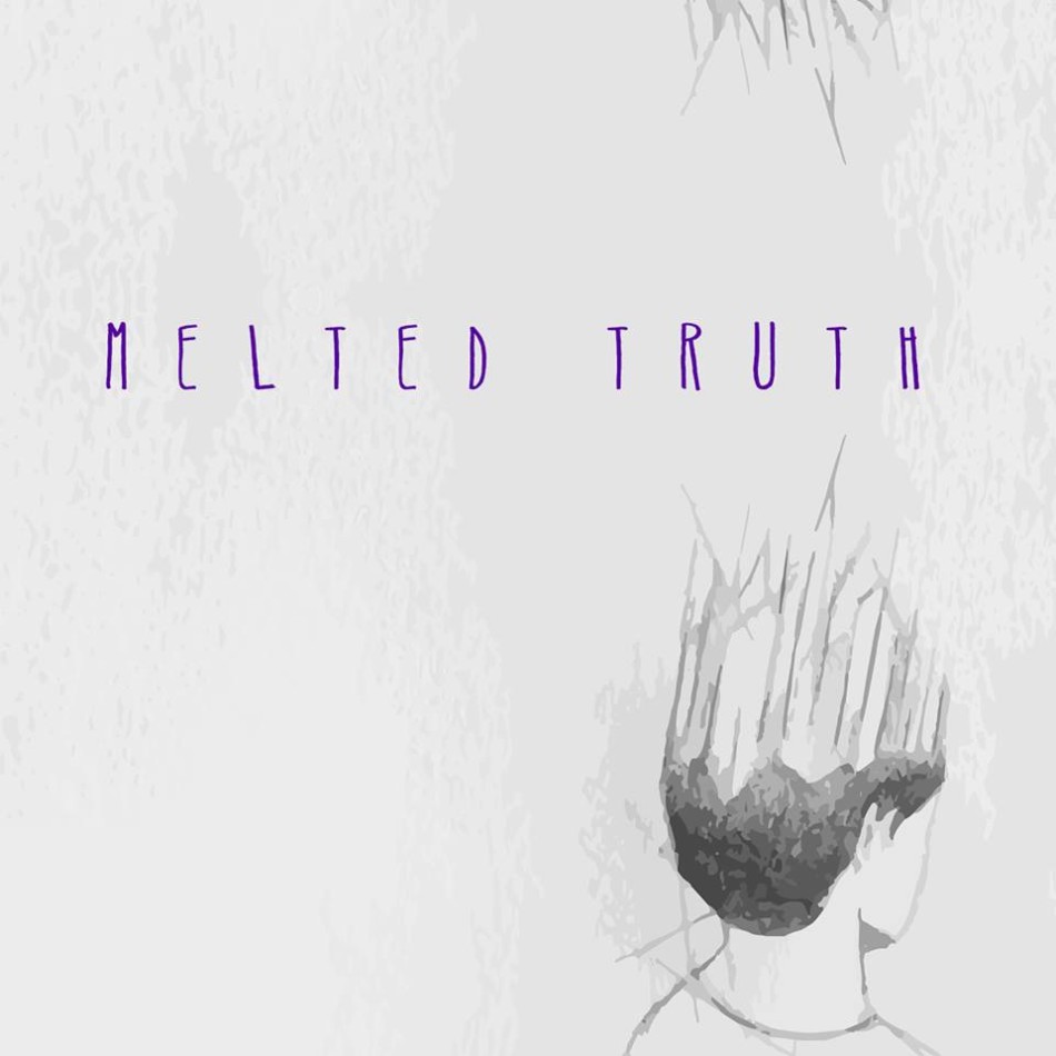 The album artwork for Melted Truth, designed by Spencer Quong.