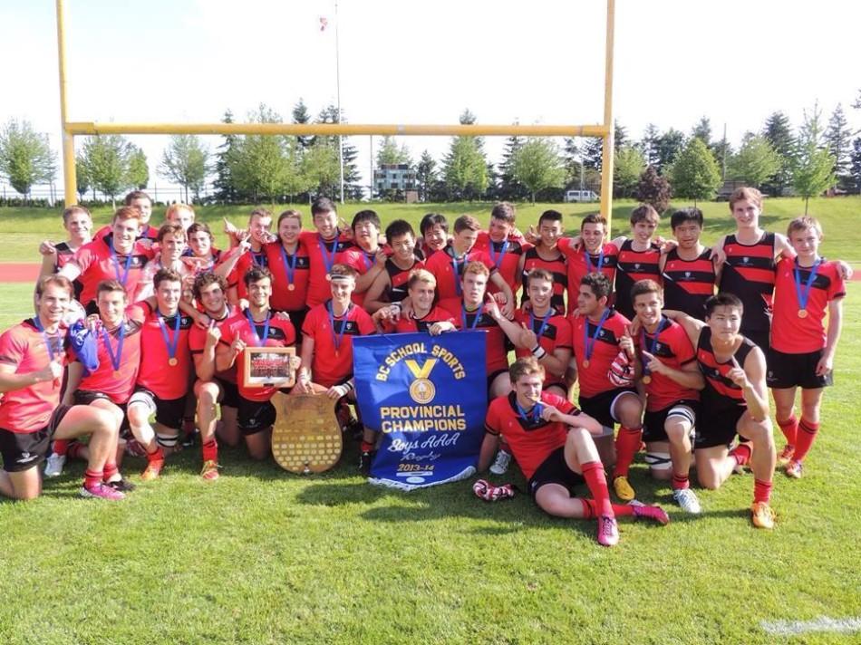 St. George's 1st XV Wins Provincial Title 2014