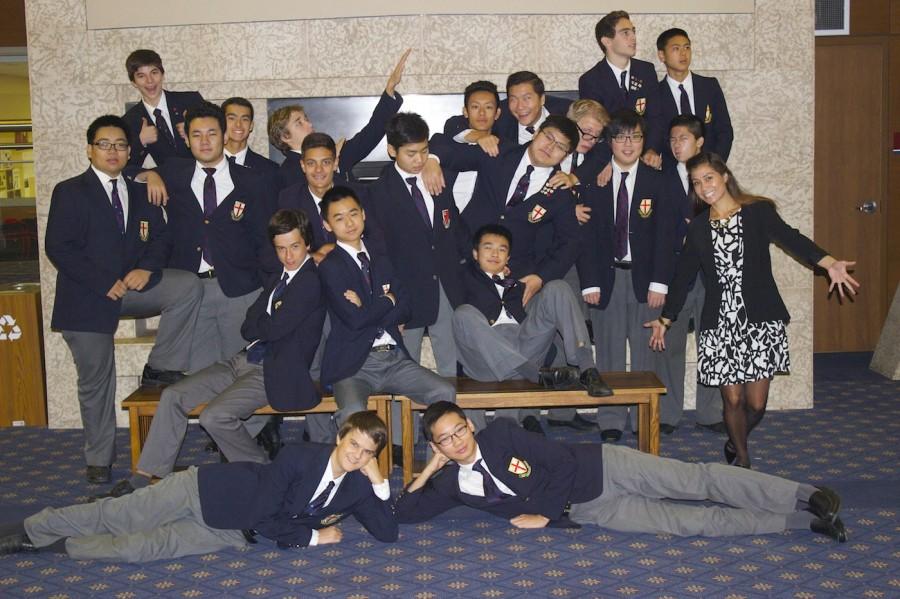 English+11+students+pose+for+the+Prime+Minister