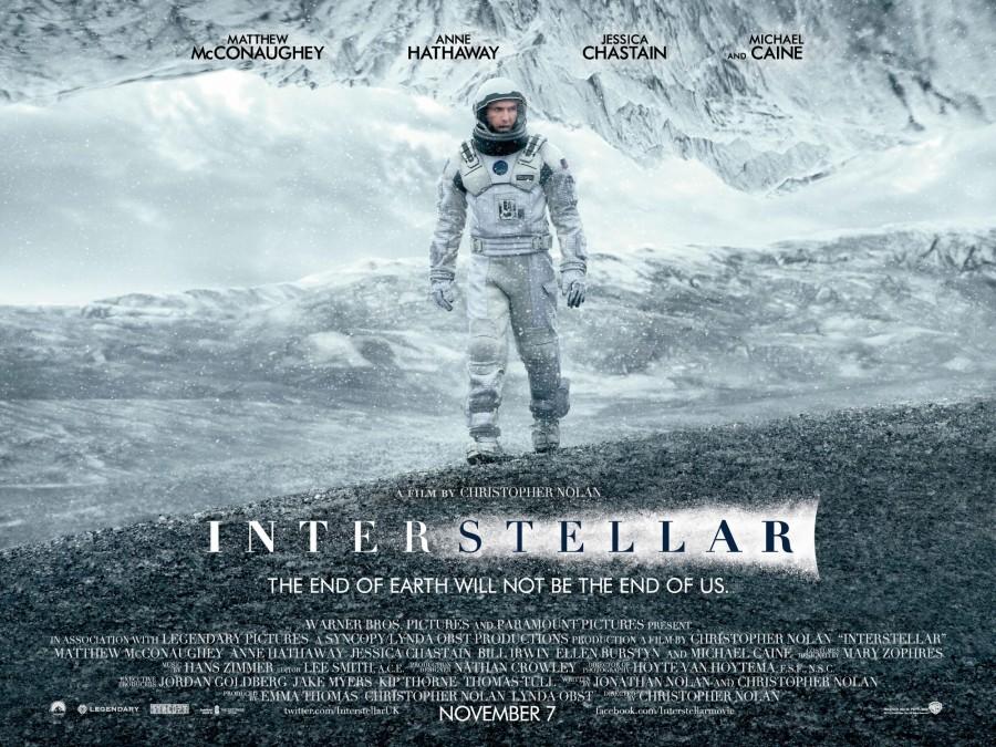 The official poster for Interstellar