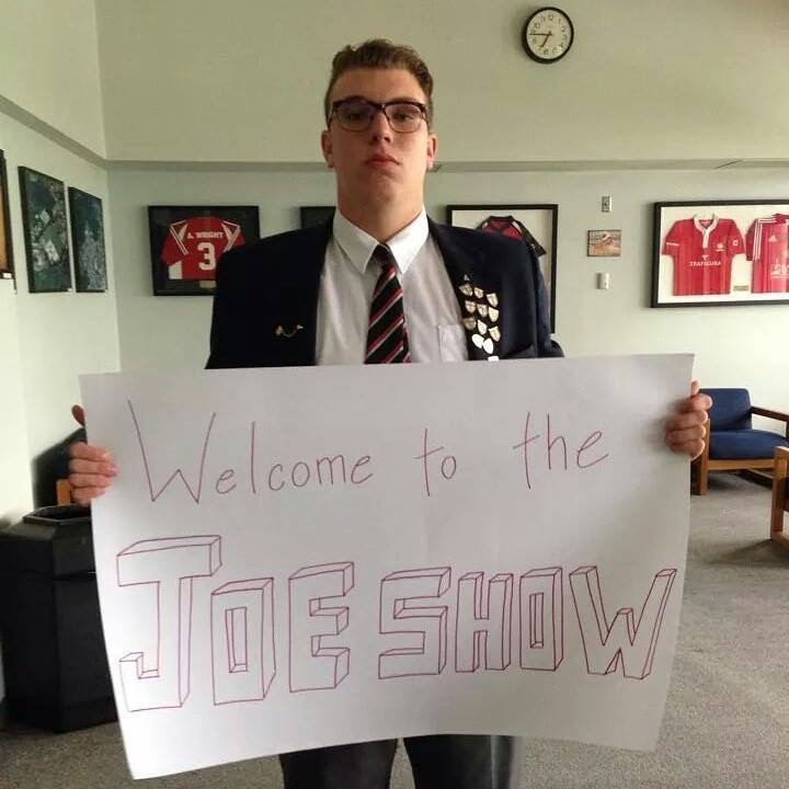 Joe+kicking+off+the+Joe+Show+on+the+first+day+of+school.+