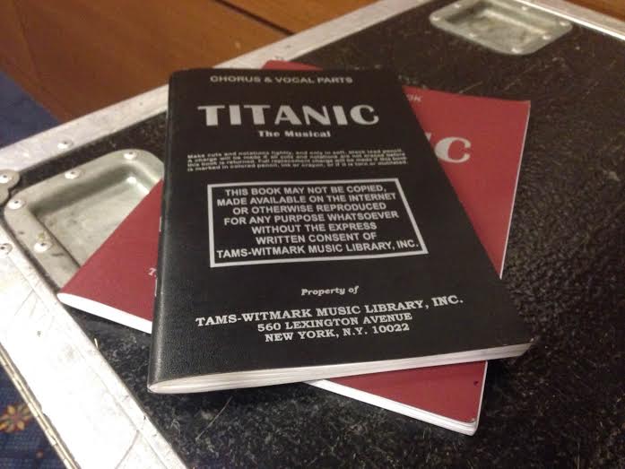 Bon Voyage - Titanic Rehearsals Begin