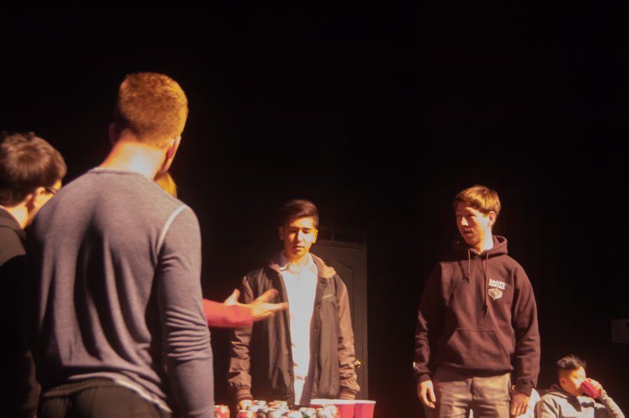The Issues Play: a performance delving into the harsh reality of situations affecting some high school students
