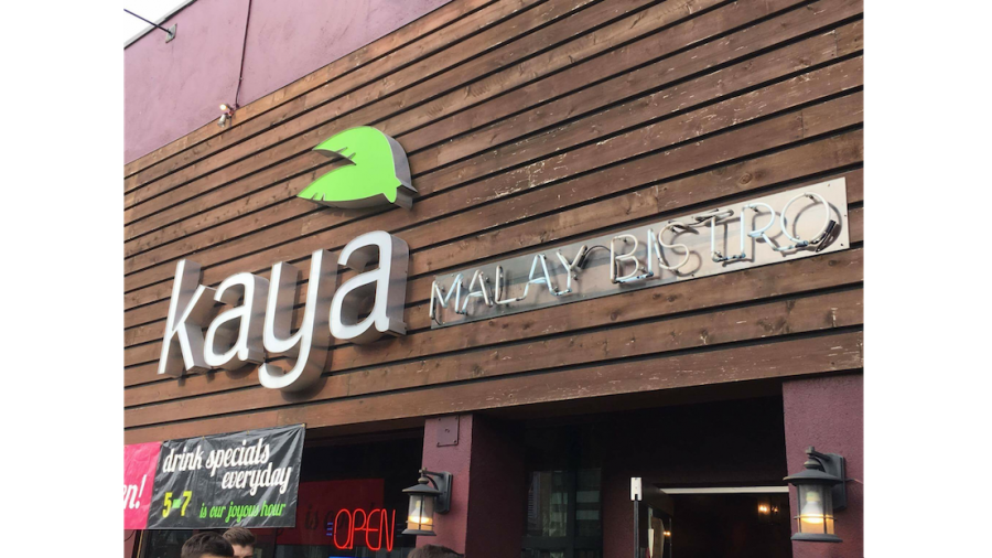 The+exterior+of+Kaya+Malay+Bistro