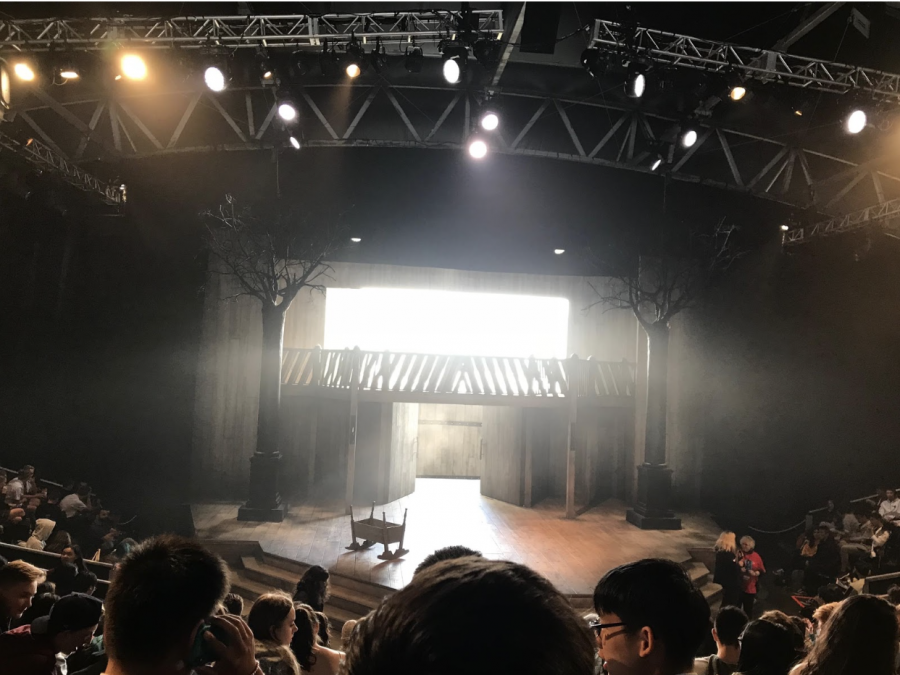 The stage of Macbeth