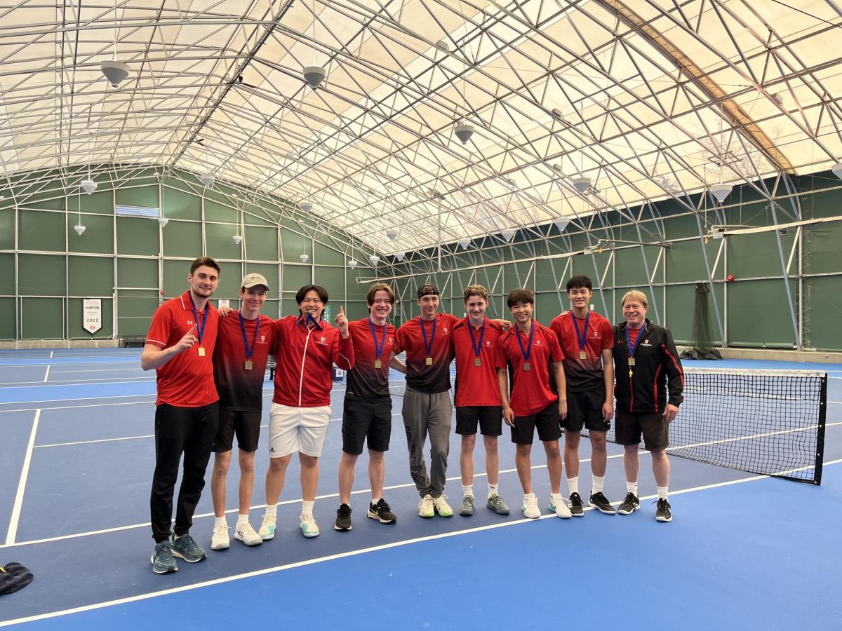 Back To Back To Back Champions—The Senior Tennis Team Soars Through ISAs