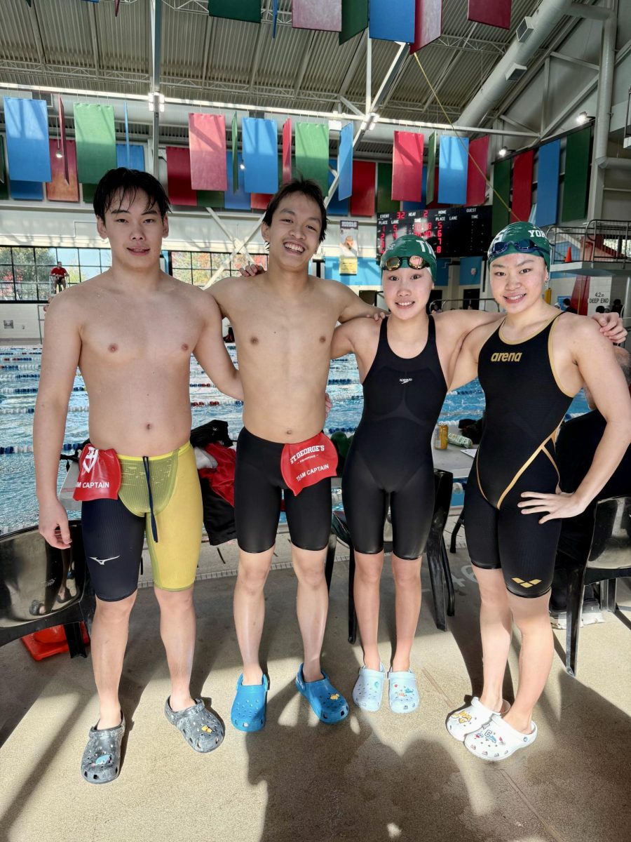 New School Record holders in the 4x50 Mixed Medley Relay!